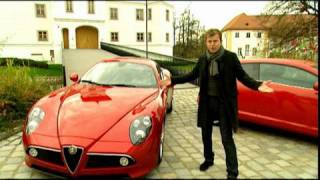 Moderation Alfa Romeo 8C Competizione Wolfgang Rother nimmt [upl. by Llerdna]