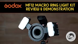 Godox MF12 Macro Ring Light Kit Review  DA [upl. by Yelruc187]