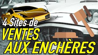 🚗 VENTE AUX ENCHÈRES  🚗 4 sites pour acheter ces voitures [upl. by Ingvar284]