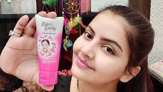 Fair lovely face wash review amp demo  instant fairness  glow  how it works  RARA [upl. by Akira]