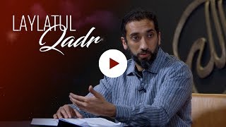 Surah AlQadr  Laylatul Qadr Full Video  Nouman Ali Khan [upl. by Cooperstein]