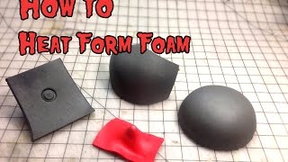 How to Heat Form foam [upl. by Novit]