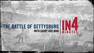 The Battle of Gettysburg The Civil War in Four Minutes [upl. by Fredi]