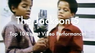 THE JACKSON FIVE  10 Rarest Video Performances [upl. by Erodeht]