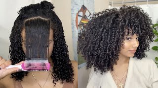 How To Denman Wash n Go Routine for Defined Curls [upl. by Malamud]