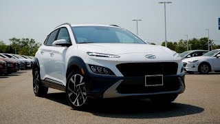 2022 Hyundai Kona Limited Review  Walk Around and Test Drive [upl. by Naeruat]