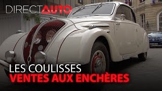 Ventes aux enchères  les coulisses   DIRECT AUTO [upl. by Shep928]