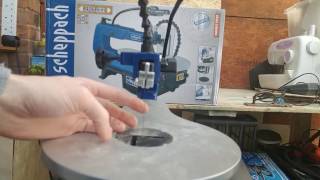 Scheppach SD1600v scroll saw [upl. by Erastus413]