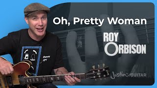 Oh Pretty Woman by Roy Orbison  Guitar Lesson [upl. by Lenny934]