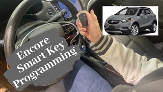 How To Program A Buick Encore Smart Key Remote Fob 2017  2020 [upl. by Novyat804]