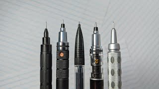 My Top 5 Mechanical Pencils  DOPE or NOPE [upl. by Rhys143]