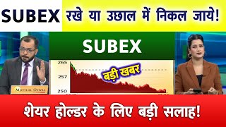 SUBEX Ltd Latest news SUBEX SHARE latest News  SUBEX LTD LONG TERM TARGETS  SUBEX LTD [upl. by Clair490]