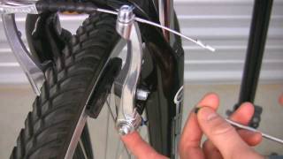 Linear Brakes  Basic Adjustment  by Northrock Bikes [upl. by Knarf]