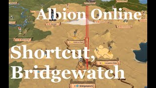 Albion Online  Caerleon to Bridgewatch fast almost safely [upl. by Genevieve319]