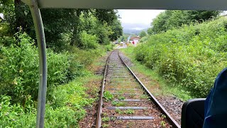 Draisine Odenwald von Mörlenbach nach Wald Michelbach [upl. by Enniroc]