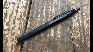 The Rotring 800 Mechanical Pencil A Quick Shabazz Review [upl. by Ylrebmyk310]