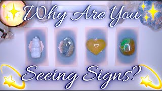 What the SIGNS Are Trying to Tell YOU 🧞⚡️💬 Detailed Pick a Card Tarot Reading ✨ [upl. by Nagaet]