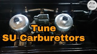 How to Tune SU Carburettors [upl. by Ahsilad]