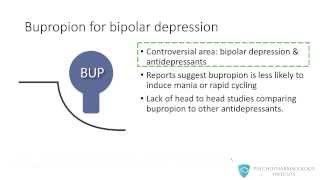 Bupropion  Psychopharmacology [upl. by Haroppiz804]