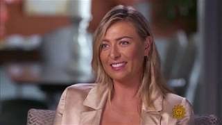 Maria Sharapova CBS interview  221017 [upl. by Ellehctim843]