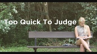 Too Quick To Judge Touching ShortFilm [upl. by Tratner]