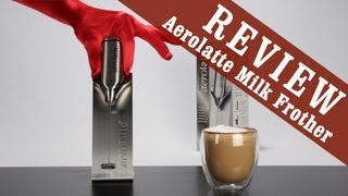 Aerolatte Milk Frother  Exclusive Review [upl. by Rezeile]