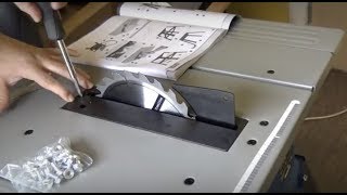 Table saw unboxing  Scheppach Tischkreissäge [upl. by Lerad63]