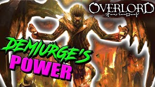 How Strong Is Demiurge  Overlord Demiurge  Jaldabaoth True Power Explained [upl. by Hallimaj521]