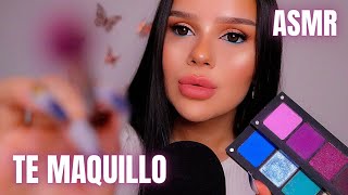 ASMR TE MAQUILLO PARA UNA CITA  ROLEPLAY EN ESPAÑOL [upl. by Lange]