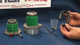 How To Bleed a Hydraulic Throwout Bearing  Mantic Clutch USA [upl. by Styles]