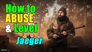 ESCAPE FROM TARKOV How to ABUSE Jaeger amp LEVEL the FASTEST [upl. by Call]