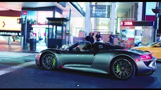 Driving Manhattan Island in a Porsche 918 Spyder ElectricOnly  DRIVEN [upl. by Magda]