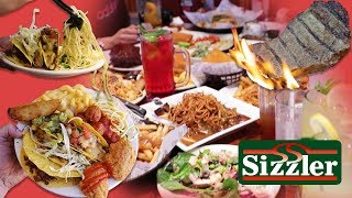 We Ordered EVERYTHING At Sizzler  Going In [upl. by Alber265]