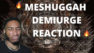 Meshuggah  Demiurge REACTION [upl. by Easton]