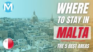 Where to stay in Malta  The best 5 areas [upl. by Kauffmann]