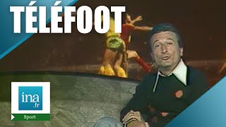 Téléfoot  la 1ère émission le 16091977  Archive INA [upl. by Adriaens338]