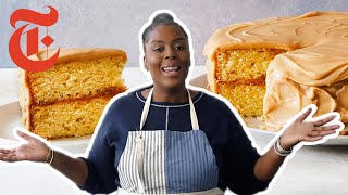 Caramel Cake With Chef Millie Peartree  NYT Cooking [upl. by Annaeiluj]