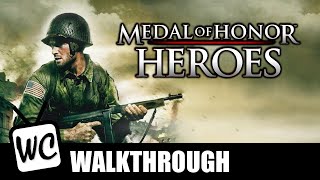 Medal of Honour Heroes PSP  Walkthrough FULL GAME [upl. by Ecertap226]