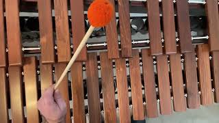 Musser M500 Marimba [upl. by Ydnat]