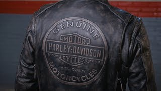 Dauntless Convertible Leather Jacket  HarleyDavidson [upl. by Ryan]