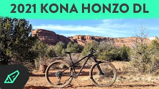 2021 Kona Honzo DL Review How Does Konas Updated Aluminum Flagship Hardtail Ride [upl. by Ettelloc]