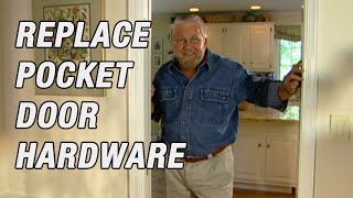 How to Replace Pocket Door Hardware [upl. by Marcellina]