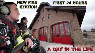 First 24 Hours in a New Fire Station  A Day in the Life [upl. by Amalea]