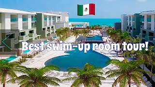 Privileged Grand Family Swimup Suite  Catalonia Costa Mujeres  5 star resort [upl. by Lalita]