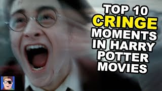 Top 10 CRINGE Moments in Harry Potter Movies [upl. by Stauffer238]