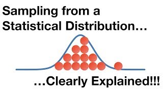 Sampling from a Distribution Clearly Explained [upl. by Ezana788]