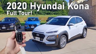 2020 Hyundai Kona SEL  Full Tour  Changes for 2020 [upl. by Domingo]