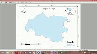 Carte de localisation sur ArcGIS [upl. by Tartan]