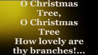 O Christmas Tree Lyrics  ARETHA FRANKLIN [upl. by Elisabet]