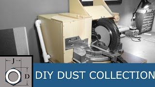 The Ultimate Dust Collection Hood for a Miter Saw [upl. by Alverson508]